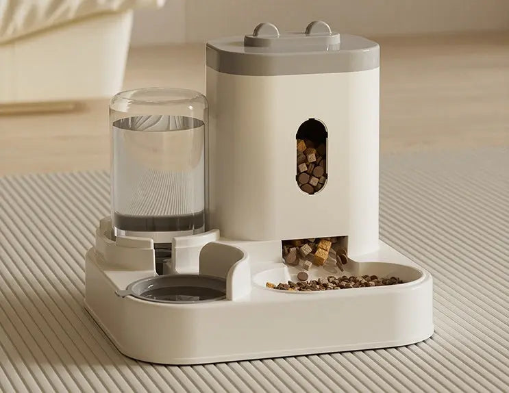 Premium Automatic Pet Bowl with Dual Water Supply System cj us