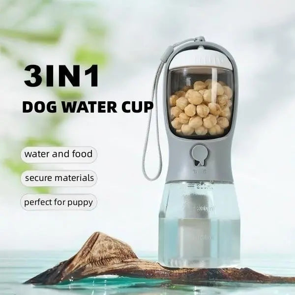 3-in-1 Portable Pet Travel Cup cj