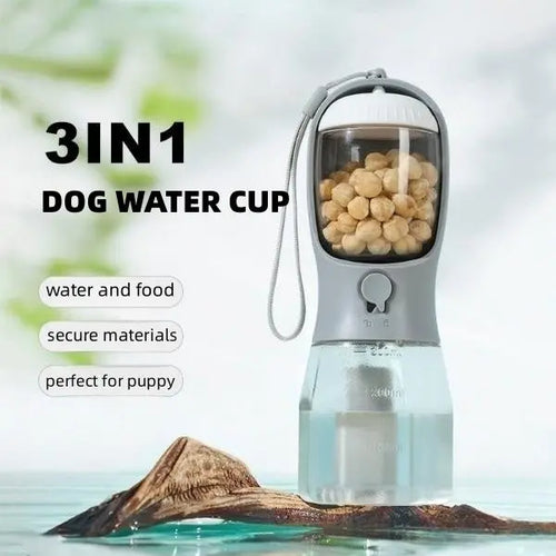 3-in-1 Portable Pet Travel Cup cj